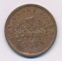 Kanada / Új-Skócia 1840. 1/2p Cu "Viktória" T:3 k.
Canada / Nova Scotia 1840. 1/2 Penny t...