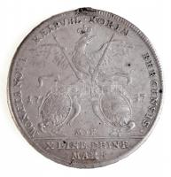 Német Államok / Nürnberg 1757L-MF Tallér Ag "I. Ferenc" (27,55g) T:2-,3 fülnyom, ragasztón...
