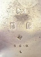 Kulcsos ezüst zsebóra, hibátlan számlappal, kulccsal, működő, szép állapotban / Silver pocket watch ...