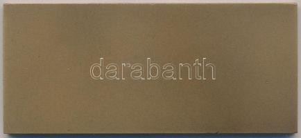 1977. "25 éves a csapágyipar - MGM Kadax" egyoldalas Br plakett, eredeti tokban (40x90mm) ...