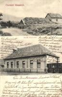 1910 Abasár, Hanák borpince, Községháza. Kiadja az abasári fogyasztási szövetkezet (EK)