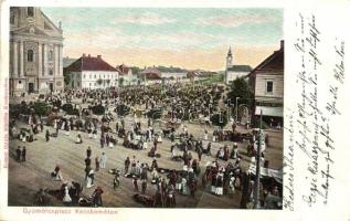 1916 Kecskemét, Gyümölcspiac, Sipos Miklós üzlete. kiadja Komor Gyula(EK)