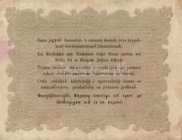 1848. 10Ft "Kossuth bankó" előlapon kézi érvénytelenítés + jobboldali sorozatszám kétszer!...