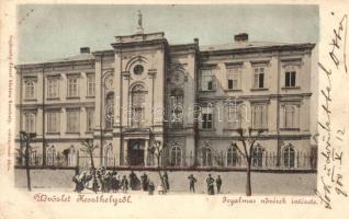 1900 Keszthely, Irgalmas nővérek intézete. Sujánszky József kiadása