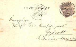 1900 Keszthely, Irgalmas nővérek intézete. Sujánszky József kiadása