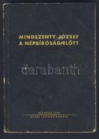 1949 Mindszenty József a népbíróság előtt kommunista propaganda-könyv