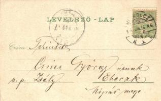 1905 Miskolc, Református Főgimnázium. Stamberger B. kiadása (fa)