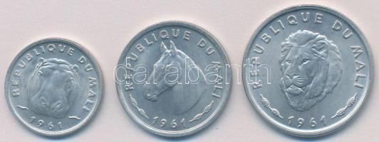 Mali 1961. 5Fr Al + 10Fr Al + 25Fr Al T:1-
Mali 1961. 5 Francs Al + 10 Francs Al + 25 Francs Al C:A...
