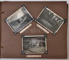 1930 Nagytúránk emlékére, egy mátrai és bükki kirándulás képei (ifj. Wehovszky Miksa, Wehovszky István és Istvánné), 49 fotó, fotóalbumba rendezve, feliratozva