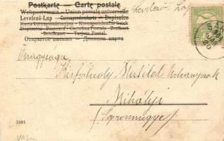 1904 Sárvár, Korona szálloda, Ajkay villa. Kiadja Stranz János (r)