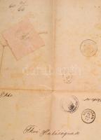 1892 Az abrudbányai járásbíróság hirdetménye, másolat, bélyegzésekkel, felzetes viaszpecséttel