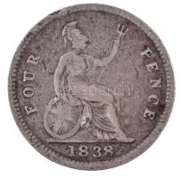 Nagy-Britannia 1838. 4p Ag "Viktória" T:2-,3
Great Britain 1838. 4 Pence Ag "Victori...