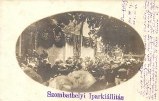 1903 Szombathely, Iparkiállítás megnyitó ünnepsége. Eredeti felvétel! photo (EK)