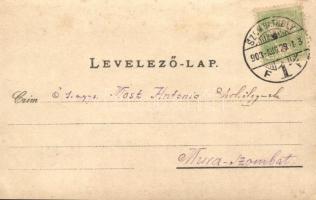 1903 Szombathely, Iparkiállítás megnyitó ünnepsége. Eredeti felvétel! photo (EK)