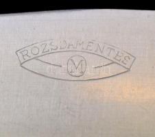 6 személyes hiánytalan alpakka evőeszköz készlet díszdobozban. Jó állapotú, komplett