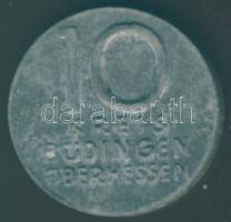 Német Birodalom/ Weimari Köztársaság/ Büdingen d.n. 10Pf szükségpénz T:3-