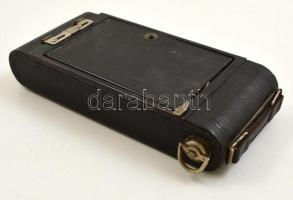 cca 1920 Kodak Eastman No.1A Pocket harmonika kihuzatos fényképezőgép, Kodar 122mm f/7.9 objektívvel...