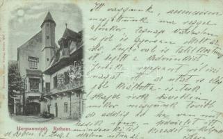 1903 Nagyszeben, Hermannstadt, Sibiu; Városháza / Rathaus / Town hall