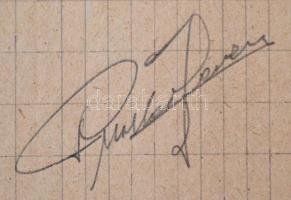 Aranycsapat tagjainak (Puskás Ferenc, Hidegkuti Nándor, Kocsis Sándor, Budai László, Grosits Gyula, ...