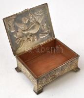 Fém doboz Kiwi madárral, 11,5×8,5 cm