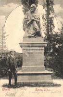 1901 Gönc, Károlyi Gáspár szobor