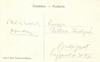 Postojnska jama, Adelsberger Grotte; Plesisce / Tanzsaal / dance hall, karst cave interior