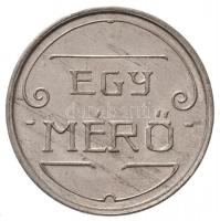 ~1909-1918. "Egy mérő / Főherczegi Gazdasági Intézőség Bokroshát" Al bárca T:2 / 
Hungary...