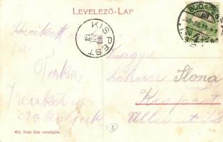 Leányfalu, Vendéglő, étterem. Kiadja Róth Ede vendéglős