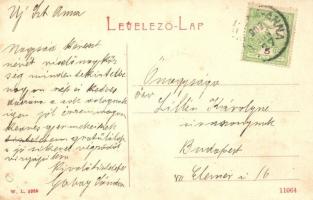 1903 Újszentanna, Santana, Sfanta Ana, Neusanktanna; Ferenc József tér, Szentháromság szobor. W.L. 2...