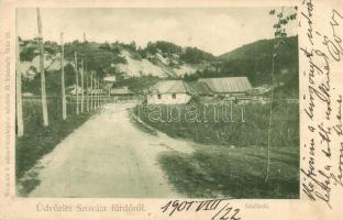 1901 Szováta-fürdő, Sovata; sósfürdő. Weimich S. fényképész felvétele / salt spa (Rb)