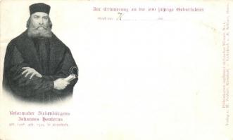 Honterus János erdélyi szász egyházszervező lutheránus reformátor / Johannes Honterus, Transylvanian Saxon Protestant reformer (EB)