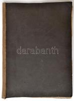 Dallos Hanna (1907-1945): Mi atyánk sorozat 10 db fametszet. Kiadvány, bibliai idézetekkel. 20p. Jel...