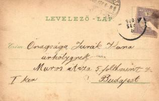 1900 Máriaradna, Radna; Kegytemplom / Wallfahrtskirche / church. Kunstanstalt Schwidernoch Art Nouve...