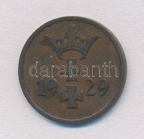 Danzig 1929. 1pf Br T:2
Danzig 1929. 1 Pfennig Br C:XF