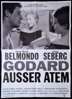 A Kifulladásig c. francia film (1960) német nyelvű plakátjának későbbi reprintje (Prokino), 83×59,5 cm