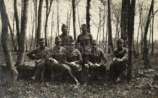 34. gyalogezred trén tisztikara / WWI Austro-Hungarian K.u.K. military infantry officers. photo