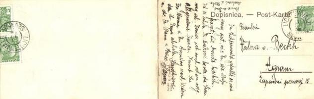 Sevnica, Lichtenwald; panoramacard