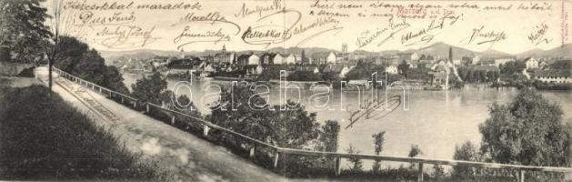 1902 Maribor, Marburg an der Drau; panoramacard