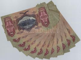 1930. 100P (12x) mind csillagos sorozatszámmal T:III,III-