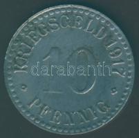 Német Birodalom/ Császárság/ Cassel 1917. 10Pf szükségpénz T:3