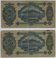 1930. 20P (10x) T:III-,IV