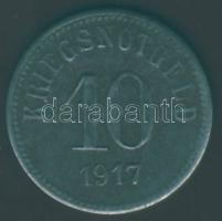 Német Birodalom/ Császárság/ Fürth 1917. 10Pf szükségpénz T:3