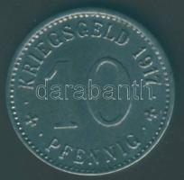Német Birodalom/ Császárság/ Menden 1917. 10Pf szükségpénz T:3