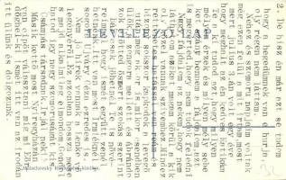 Demecser, Borzsova tanya, park, feszület. Kiadja Malachovsky fényképész (EK)