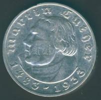 Német 3. Birodalom 1933A 2RM Ag "Luther" T:2/3 ph