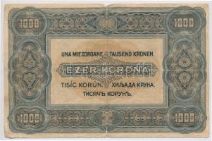 1920. 1000K "Orell Füssli Zürich" T:III- ly., szakadás
Adamo K36