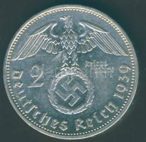 Német 3. Birodalom 1939A 2M Ag "Hindenburg" T:2+
