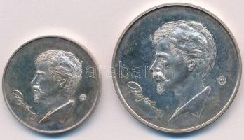 Lapis András (1942-) DN "Petőfi Sándor szülőháza - Kiskőrös" peremén jelzett Ag emlékérem ...