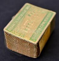 1938 Budapesti Turista Egyesület Dr. György Desző menedékház. dombornyomott levélzáró bündli. Zöld,,...