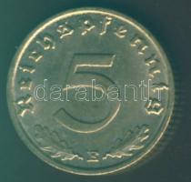 Német 3. Birodalom 1937E 5Pf T:2+